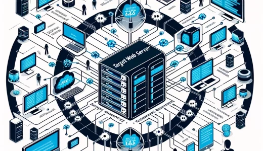 Atac de tip DDoS asupra unui server de web